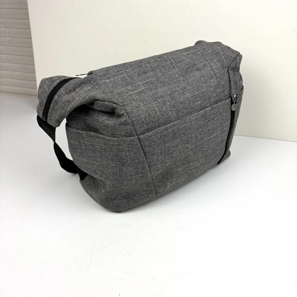 Premium Stokke 2-Way DiaperChanging Bag/ Backpack (Gray Melange -Model 457104)